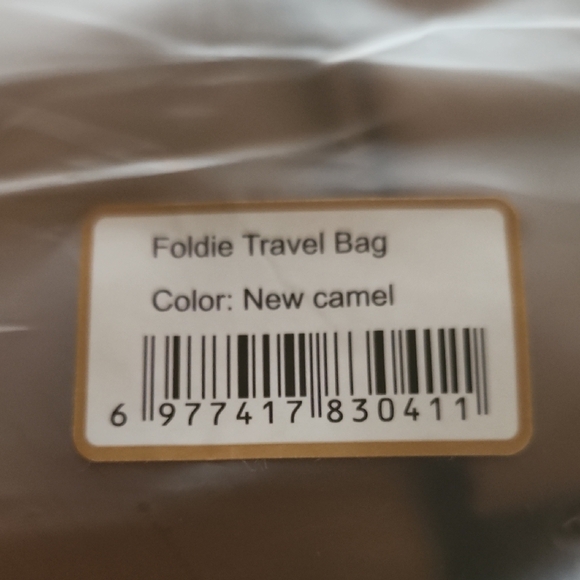 Foldie Travel Bag - New Camel - Picture 2 of 4